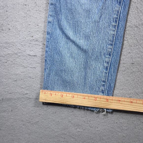 Madewell The Perfect Vintage Jean Women 26 Distressed Crop High Rise‎ Raw Hem - Picture 4 of 11